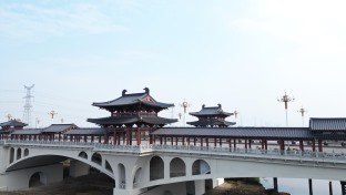 太原汾河文源大桥古建筑项目